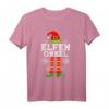 Herren Elfen Onkel Elf Partnerlook T-Shirt für Weihnachten - Lustiges Weihnachtsoutfit für Fotos & Weihnachtsfeiern