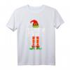Herren Elfen Onkel Elf Partnerlook T-Shirt für Weihnachten - Lustiges Weihnachtsoutfit für Fotos & Weihnachtsfeiern