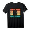 Retro Vintage Surfen Geschenk für Surfer und Wellenreiter - T-Shirt mit 70er & 80er Jahre Design, ideales Geburtstags- und Weihnachtsgeschenk