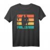 Retro Vintage Surfen Geschenk für Surfer und Wellenreiter - T-Shirt mit 70er & 80er Jahre Design, ideales Geburtstags- und Weihnachtsgeschenk