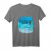 Surfin Hawaii - Pipeline Beach T-Shirt für Surfer und Strandliebhaber mit Wellenmotiv