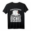 Lustiges Männer T-Shirt mit Zweideutigem Spruch - Um Das Eis zu Brechen Musst Du Nur Die Eichel Reinrammen als Geschenk für Ehemann, Kumpel & Freunde