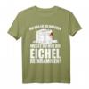 Lustiges Männer T-Shirt mit Zweideutigem Spruch - Um Das Eis zu Brechen Musst Du Nur Die Eichel Reinrammen als Geschenk für Ehemann, Kumpel & Freunde