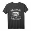 Original 1973 Jahrgang 50. Geburtstag T-Shirt – Vintage Geschenk für Männer, Frauen & Legendäre Jubilaren
