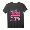Kinder 7 Geburtstag T-Shirt - Süßes Prinzessinnen Design für Mädchen, perfekt für Geburtstagsfeier und Geschenk