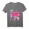 Kinder 7 Geburtstag T-Shirt - Süßes Prinzessinnen Design für Mädchen, perfekt für Geburtstagsfeier und Geschenk