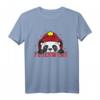 Panda mit Feuerwehrhelm T-Shirt – Originelles Geschenk für Feuerwehrfans, Freunde & Familie, ideal für Lebensretter und Einsatzkräfte
