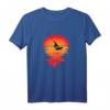 Windsurfen Silhouette Windsurfer Sunset T-Shirt – Perfektes Geschenk für Surfer, Wellenreiter & Wassersport-Fans
