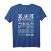 Lustiges 30. Geburtstag T-Shirt für Männer und Frauen - Perfekte Geschenkidee für die Geburtstagsparty