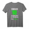 Lustiges Endlich 18 Geburtstag T-Shirt – Ich Kann Alles Ich Weiß Alles, Perfektes Geschenk für Teenager zur Volljährigkeit