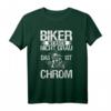 Motorradfahrer Biker T-Shirt - Nicht Grau, Das Ist Chrom - Perfekt für Motorradtouren & Biker, die auffallen möchten