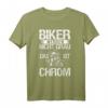 Motorradfahrer Biker T-Shirt - Nicht Grau, Das Ist Chrom - Perfekt für Motorradtouren & Biker, die auffallen möchten