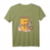 Kinder Ritter und Pferd - 5 Jahre Kindergeburtstag Geschenk T-Shirt für Jungen und Mädchen, perfekt für Märchen, Fasching und Geburtstagsfeiern