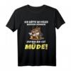 Ich hätte so vieles werden können Müde Eule T-Shirt – Lustiges Statement für Damen, perfekt als Geschenk für Morgenmuffel & Arbeitskollegen