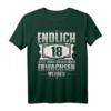 Endlich 18 Jetzt muss ich nur noch erwachsen Werden! Lustiges Geburtstags-T-Shirt für 18-Jährige & Party-Accessoire