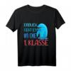 Kinder Einschulung Delfin Geschenk T-Shirt – Perfekt für Schulanfänger, Erstklässler und Delfin-Liebhaber