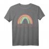 Rainbow Don't Let Idiots Ruin Your Day - Inspirierendes, lustiges Regenbogen T-Shirt für Glück, Positivität & Freude