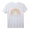 Rainbow Don't Let Idiots Ruin Your Day - Inspirierendes, lustiges Regenbogen T-Shirt für Glück, Positivität & Freude