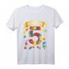 Ich bin schon 5 T-Shirt – Kinder Birthday Boy & Girl Geschenkidee, Outfit für 5. Geburtstag, Lustiges Geburtstagsshirt für Jungen und Mädchen