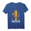 Kinder Schulstarter T-Shirt mit Rakete - Lustiges Einschulungsgeschenk für Jungen und Mädchen zum Schulanfang