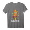 Kinder Schulstarter T-Shirt mit Rakete - Lustiges Einschulungsgeschenk für Jungen und Mädchen zum Schulanfang