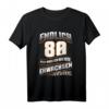 Endlich 80 Nur noch Erwachsen werden Geburtstags T-Shirt – Perfektes Geschenk für den 80. Geburtstag und Geburtstagskinder