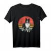 Border Collie Retro T-Shirt für Hundeliebhaber - Vintage Hundemotiv & Tierfreund Bekleidung zum Hundetag