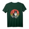 Border Collie Retro T-Shirt für Hundeliebhaber - Vintage Hundemotiv & Tierfreund Bekleidung zum Hundetag