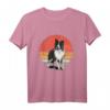 Border Collie Retro T-Shirt für Hundeliebhaber - Vintage Hundemotiv & Tierfreund Bekleidung zum Hundetag