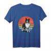 Border Collie Retro T-Shirt für Hundeliebhaber - Vintage Hundemotiv & Tierfreund Bekleidung zum Hundetag