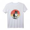 Border Collie Retro T-Shirt für Hundeliebhaber - Vintage Hundemotiv & Tierfreund Bekleidung zum Hundetag