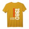 43. Geburtstag T-Shirt für Frauen & Männer - Limited Edition 1980 Geburtstagsparty Outfit, Geschenk & Deko