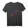Federball Spieler Shuttlecock Badminton Sport Ball T-Shirt - Geschenkidee für Badmintonfans, Sportbegeisterte & Rückschlagspiel Liebhaber