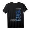 Limitierte Edition T-Shirt zum 61. Geburtstag Oktober 1963 für Männer und Frauen – Perfektes Jubiläumsgeschenk