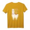 Geburtstags T-Shirt mit lustigem Alpaka Spruch – Die coolsten Alpakas werden im Oktober geboren, perfekt für Lama- und Alpaka-Fans