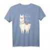 Geburtstags T-Shirt mit lustigem Alpaka Spruch – Die coolsten Alpakas werden im Oktober geboren, perfekt für Lama- und Alpaka-Fans