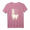 Geburtstags T-Shirt mit lustigem Alpaka Spruch – Die coolsten Alpakas werden im Oktober geboren, perfekt für Lama- und Alpaka-Fans