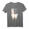 Geburtstags T-Shirt mit lustigem Alpaka Spruch – Die coolsten Alpakas werden im Oktober geboren, perfekt für Lama- und Alpaka-Fans