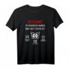 60. Geburtstag Mann & Frau T-Shirt - Lustiges Geburtstagsgeschenk zum 60. Jubiläum für Männer und Frauen