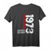 Limited Edition 1973 T-Shirt zum 50. Geburtstag für Frauen & Männer – Perfekte Partydekoration & Geschenkidee für Jubiläen