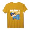 Kinder Geburtstagsshirt Bäm ! ich bin 6 Jahre Alt - Lustiges T-Shirt für Jungen und Mädchen zum 6. Geburtstag, perfektes Geschenk & Hingucker auf der Party
