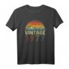 Vintage 1977 T-Shirt - Geschenkidee zum 47. Geburtstag für Männer, Frauen, Eltern und Jubilare im Retro Style