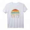 Vintage 1977 T-Shirt - Geschenkidee zum 47. Geburtstag für Männer, Frauen, Eltern und Jubilare im Retro Style
