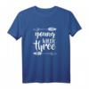 Kinder 3. Geburtstag T-Shirt - Süßes 'young wild and three' Motiv für Mädchen und Jungen, perfekt als Geschenk und Party-Deko