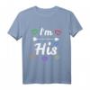 Im His Hes Mine LGBT Couple Geschenk T-Shirt - Lustiges Pride Shirt für Schwule, Partnerlook & Unterstützung für die LGBTQ-Community