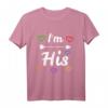 Im His Hes Mine LGBT Couple Geschenk T-Shirt - Lustiges Pride Shirt für Schwule, Partnerlook & Unterstützung für die LGBTQ-Community