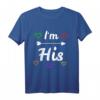Im His Hes Mine LGBT Couple Geschenk T-Shirt - Lustiges Pride Shirt für Schwule, Partnerlook & Unterstützung für die LGBTQ-Community