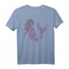 Meerjungfrau Rosa Lila Türkis T-Shirt - Buntes Design für Mädchen, Teenager & Frauen, Perfektes Geschenk für Meerjungfrauen-Fans