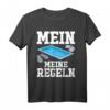 Mein Pool meine Regeln T-Shirt – Lustiges Bademeister Shirt für Schwimmbad & Poolparty mit Spruch