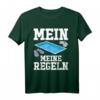 Mein Pool meine Regeln T-Shirt – Lustiges Bademeister Shirt für Schwimmbad & Poolparty mit Spruch